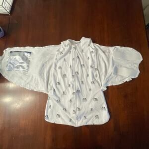 Halo Sleep Sack Swaddle 0-3m Infant Baby White w/ Penguins